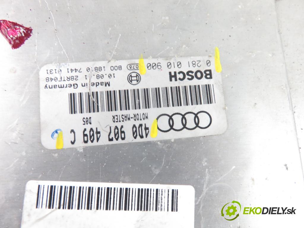 AUDI A8 D2 (4D2, 4D8) SEDAN 2001 165,00 3.3 TDI V8 224 quattro - AKF 3328,00 Riadiaca jednotka Motor 4D0907409C ; 0281010900