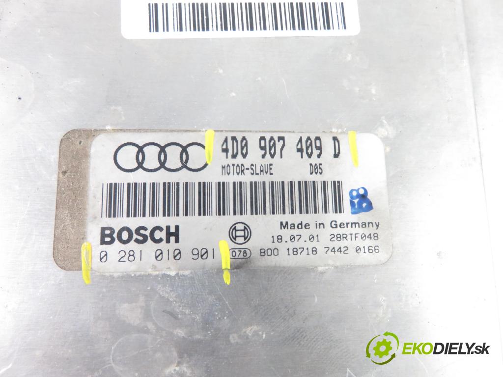 AUDI A8 D2 (4D2, 4D8) SEDAN 2001 165,00 3.3 TDI V8 224 quattro - AKF 3328,00 Riadiaca jednotka Motor 4D0907409D ; 0281010901