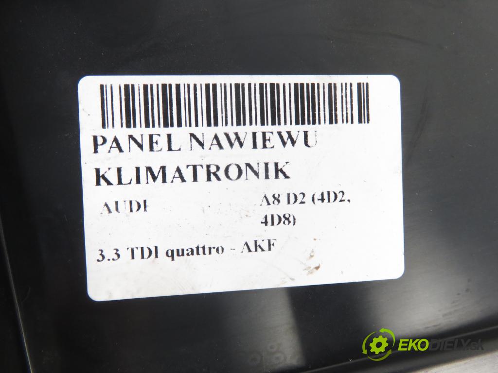AUDI A8 D2 (4D2, 4D8) SEDAN 2001 165,00 3.3 TDI V8 224 quattro - AKF 3328,00 Panel kúrenia KLIMATRONIK