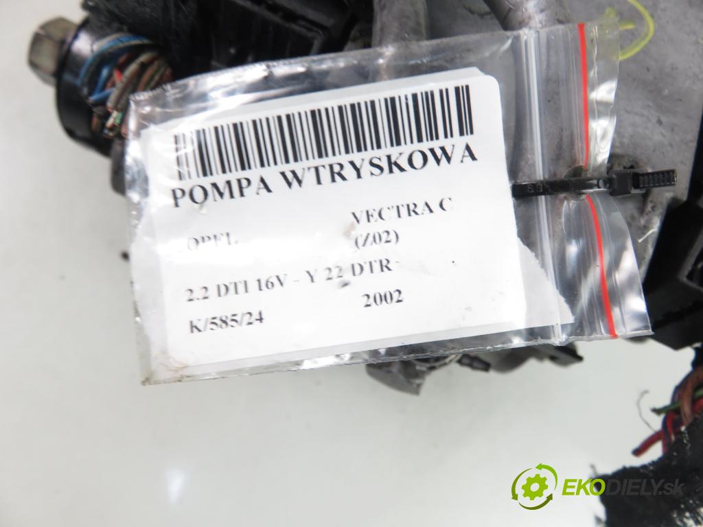 OPEL VECTRA C (Z02) SEDAN 2002 92,00 2.2 DTI 16V 125 - Y 22 DTR 2172,00 Pumpa vstrekovacia 55351757 ; 0281010717 (Vstrekovacie čerpadlá)