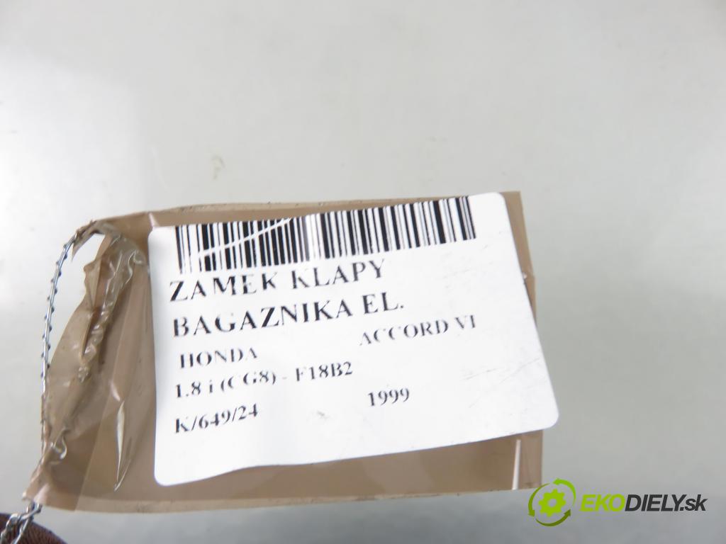HONDA ACCORD VI (CK, CG, CH, CF8) LIFTBACK 1999 100,00 1.8 i (CG8) - F18B2 1850,00 zámok dveří kufr EL.