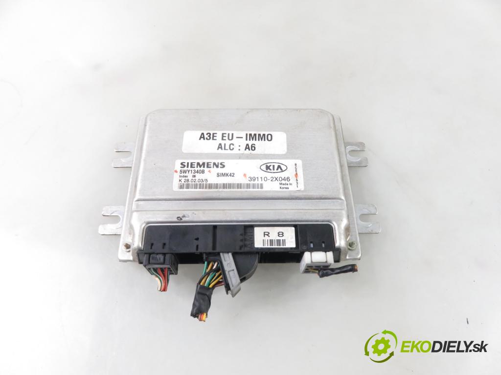 KIA RIO liftback (DC) HB 2003 60,00 1.3 82 1343,00 Riadiaca jednotka Motor 5WY1340B ; 391102X046