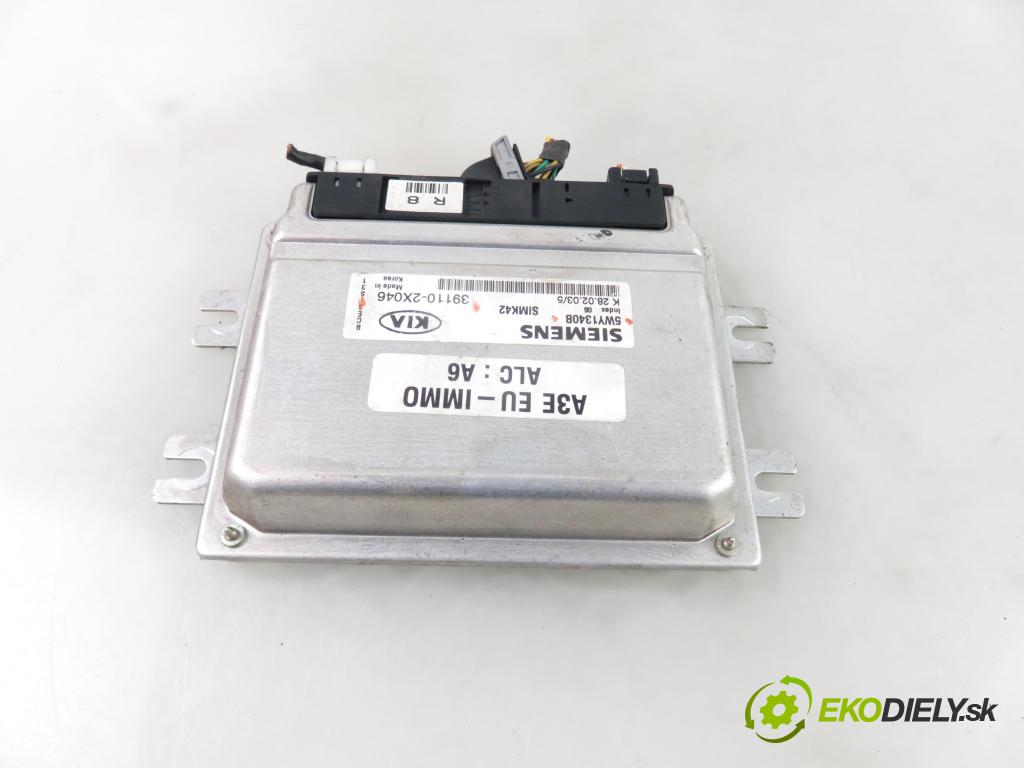 KIA RIO liftback (DC) HB 2003 60,00 1.3 82 1343,00 Riadiaca jednotka Motor 5WY1340B ; 391102X046