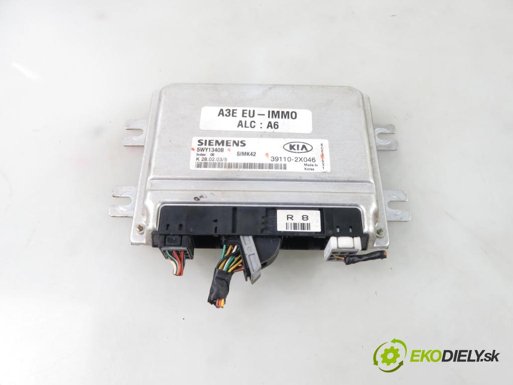 KIA RIO liftback (DC) HB 2003 60,00 1.3 82 1343,00 Riadiaca jednotka Motor 5WY1340B ; 391102X046