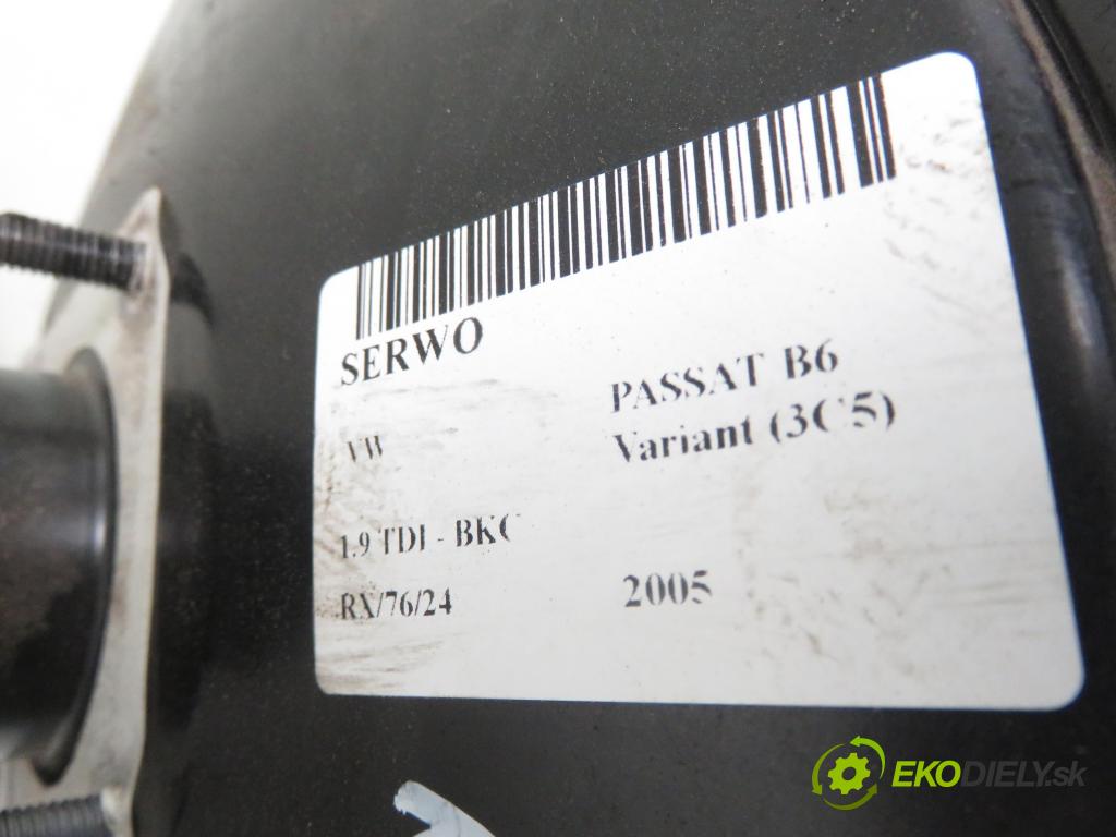 VW PASSAT B6 Variant (3C5) KOMBI 2005 77,00 1.9 TDI - BKC 1896,00 Posilovač 3C1614105D ; 03787423014 (Servočerpadlá, pumpy riadenia)