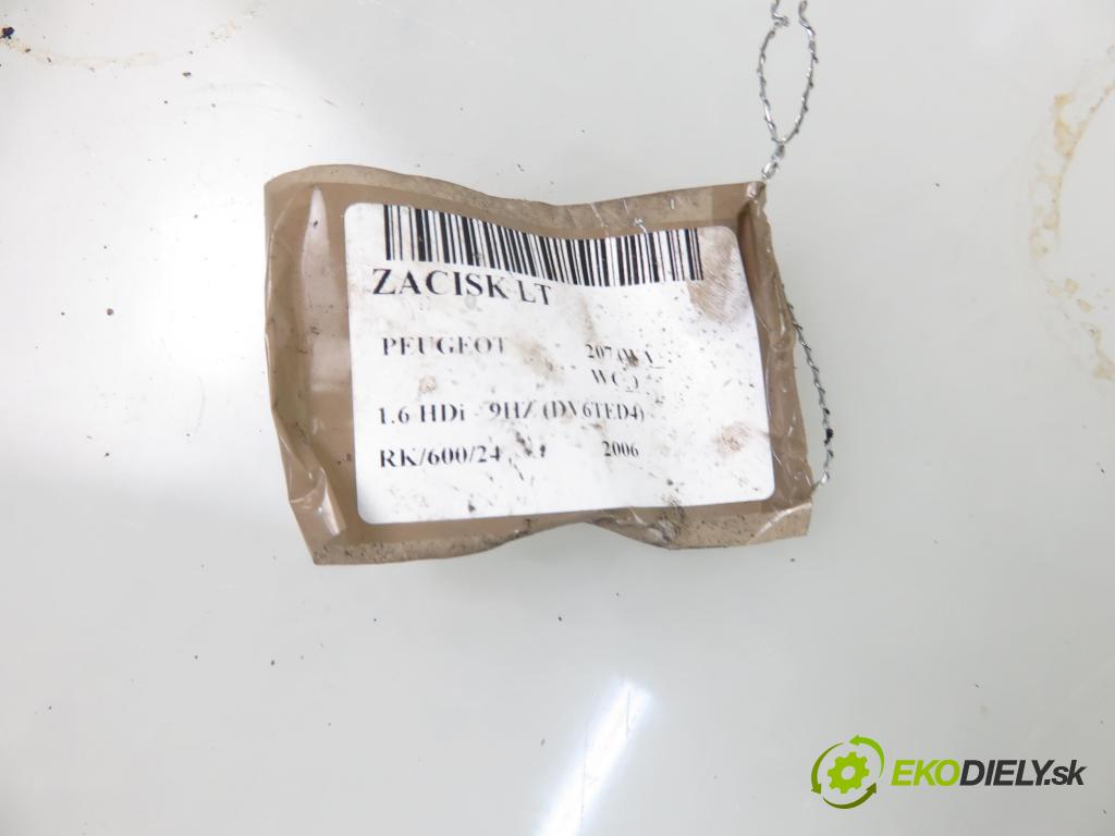 PEUGEOT 207 (WA_, WC_) HB 2006 80,00 1.6 HDi 16V 109 - 9HZ 1560,00 Brzdič strmeň LT