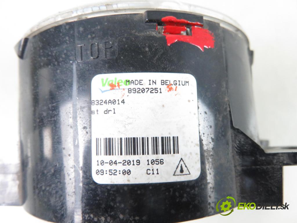MITSUBISHI MIRAGE / SPACE STAR VI liftback (A0_A) HB 2020 52,00 1.0 12V R3 MIVEC 71 - 3A90 999,00 hmlové svetlo, hmlovka L 89207251