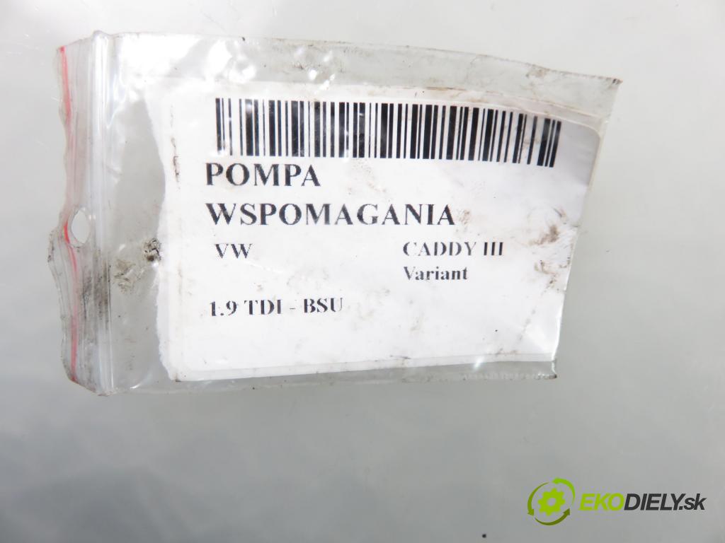 VW CADDY III Variant (2KB, 2KJ, 2CB, 2CJ) KOMBIVAN 2007 55,00 1.9 TDI - BSU 1896,00 Pumpa servočerpadlo 1J0422154A (Servočerpadlá, pumpy riadenia)
