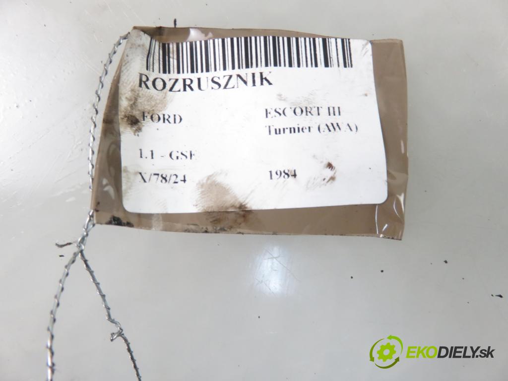 FORD ESCORT III Turnier (AWA) KOMBI 1984 0,00 1.1 - GSE 1117,00 Štartér 83FB11000AA ; 0001211512 (Štartéry)