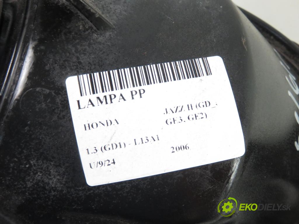 HONDA JAZZ II (GD_, GE3, GE2) HB 2002 61,00 1.3 (GD1) - L13A1 1339,00 Svetlo PP