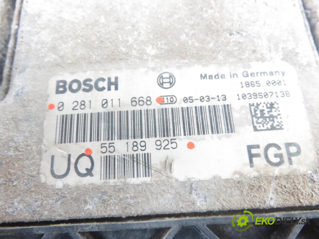 OPEL ASTRA H Kombi (A04) KOMBI 2005 110,00 1.9 CDTI - Z 19 DTH 1910,00 Riadiaca jednotka Motor 55189925 ; 0281011668