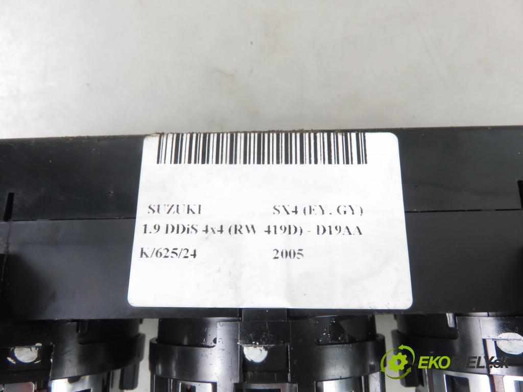 SUZUKI SX4 (EY, GY) HB 2005 88,00 1.9 DDiS 4x4 (RW 419D) - D19AA 1910,00 Panel kúrenia KLIMATIZACE: 3951079J0 ; 3951079J0