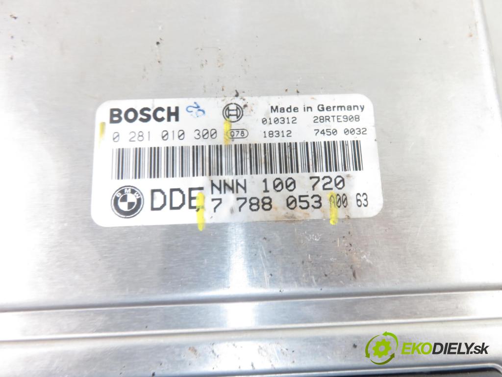 LAND ROVER FREELANDER (L314) SUV 2001 82,00 2.0 Td4 4x4 112 - 204D3 1951,00 Riadiaca jednotka Motor 7788053 ; 0281010300