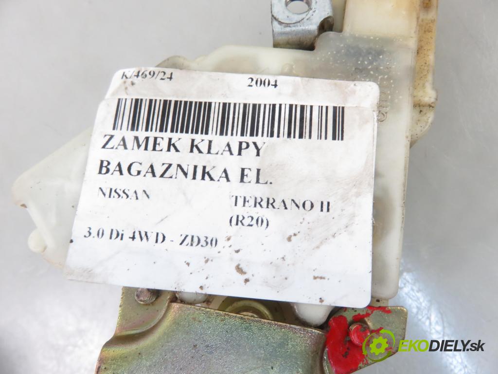 NISSAN TERRANO II (R20) TERENOWY 2004 0,00 3.0 Di 4WD - ZD30 2953,00 zámok dveří kufr EL. 89A520