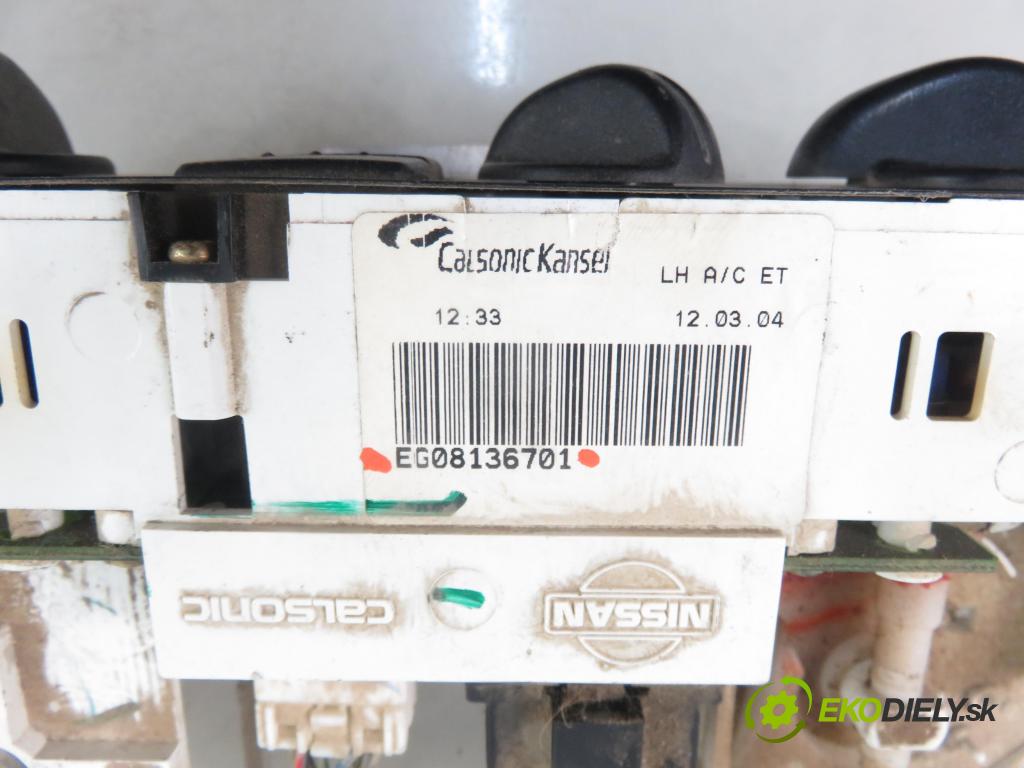 NISSAN TERRANO II (R20) TERENOWY 2004 0,00 3.0 Di 4WD - ZD30 2953,00 Panel kúrenia KLIMATIZACE: EG08136701