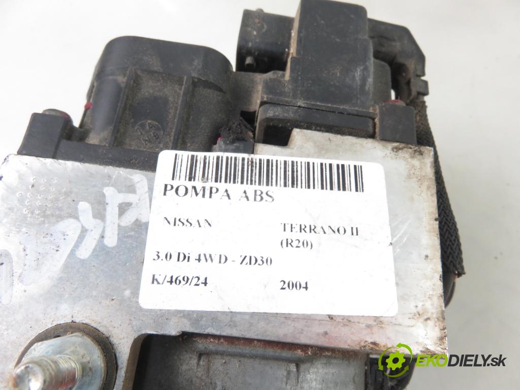 NISSAN TERRANO II (R20) TERENOWY 2004 0,00 3.0 Di 4WD - ZD30 2953,00 Pumpa ABS 0273004369 ; 476600X820 ; 0265215457 (Pumpy ABS)
