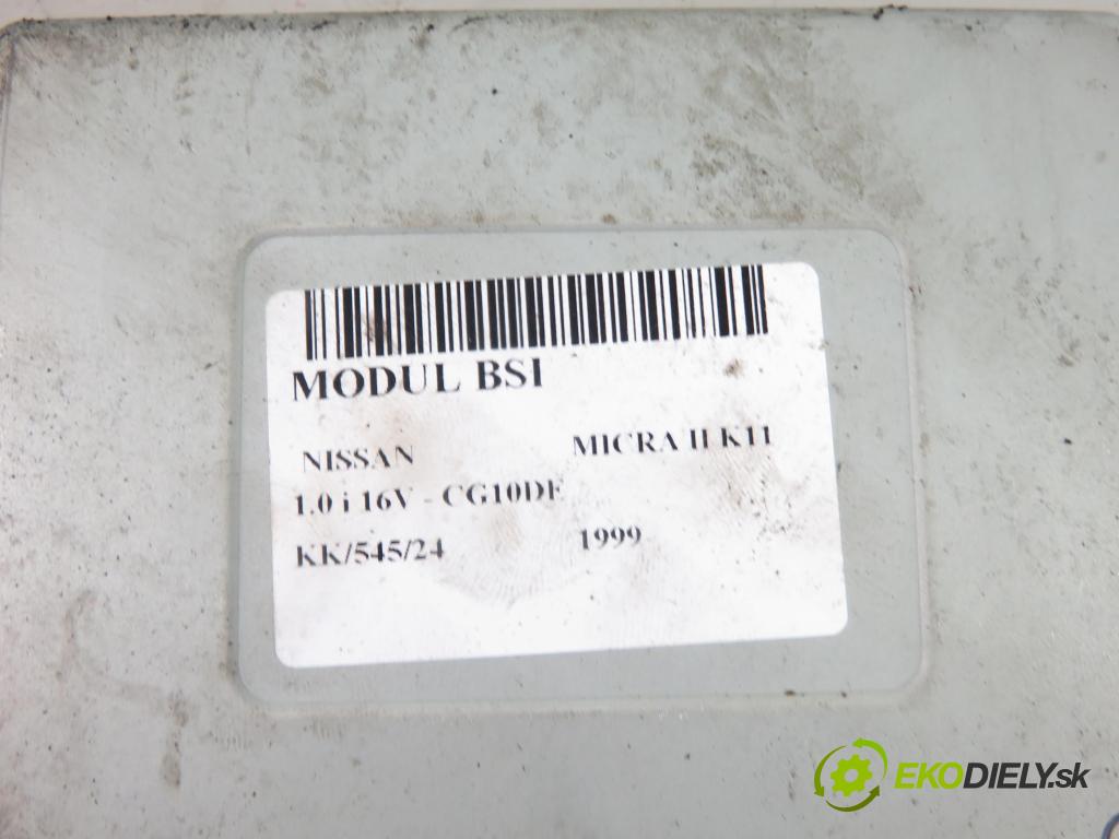 NISSAN MICRA II (K11) HB 1999 40,00 1.0 i 16V - CG10DE 998,00 Riadiaca jednotka prevodovky 310361U102