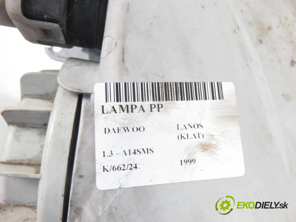 DAEWOO LANOS (KLAT) HB 1999 55,00 1.3 - A14SMS 1349,00 Svetlo PP