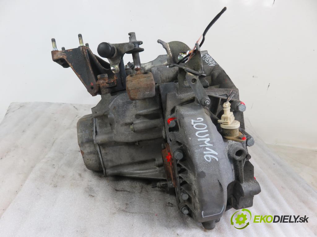 CITROEN JUMPER Skrzynia (244) FURGON 2004 74,00 2.2 HDi 8V 101 2179,00 Prevodovka MANUALNA 20UM16
