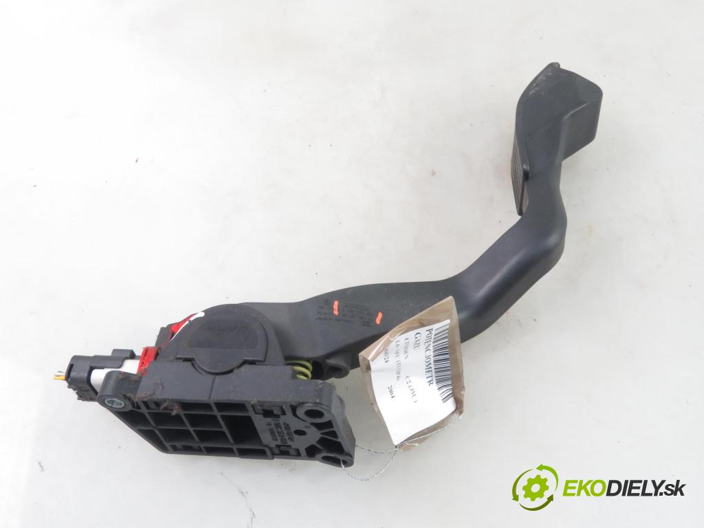 CITROEN C2 (JM_) HB 2004 0,00 1.6 - NFU (TU5JP4) 1587,00 Potenciometer plynu 0280752251 ; 9646702180 (Pedále)