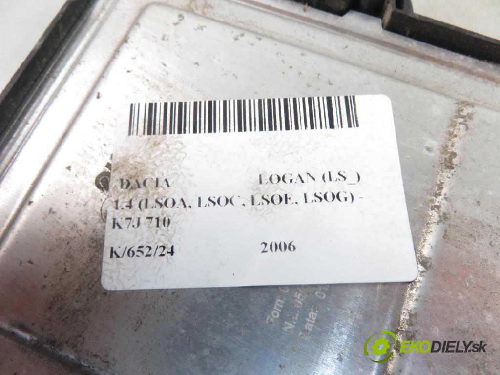 DACIA LOGAN (LS_) SEDAN 2006 55,00 1.4 MPi - K7J 710 1390,00 řídící jednotka LPG 616497000