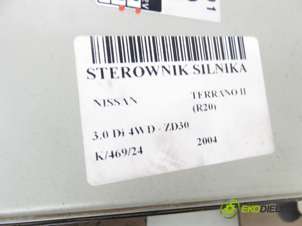 NISSAN TERRANO II (R20) TERENOWY 2004 0,00 3.0 Di 4WD - ZD30 2953,00 Riadiaca jednotka Motor 237102X912 ; 4079170761