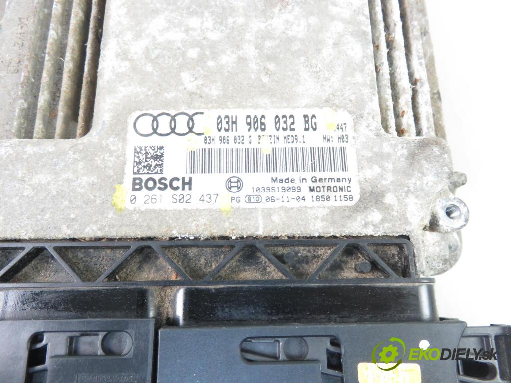 AUDI Q7 (4L) SUV 2007 206,00 3.6 FSI quattro - BHK 3597,00 Riadiaca jednotka Motor 03H906032BG ; 0261S02437 ; 03H906032G