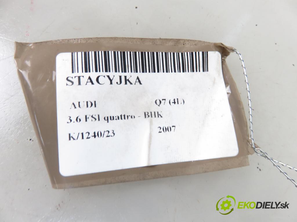 AUDI Q7 (4L) SUV 2007 206,00 3.6 FSI quattro - BHK 3597,00 spinačka 4F0909131J ; 4F0910131J (Spínacie skrinky a kľúče)