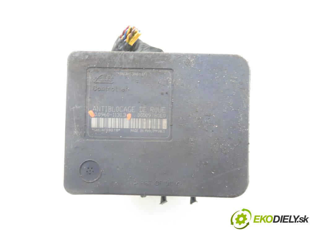 CITROEN C2 (JM_) HB 2004 0,00 1.6 - NFU (TU5JP4) 1587,00 Pumpa ABS 10096011313 ; 9649029080 (Pumpy ABS)