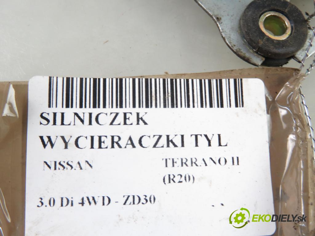 NISSAN TERRANO II (R20) TERENOWY 2004 0,00 3.0 Di 4WD - ZD30 2953,00 Motorček stierače zadné 0390201561 ; 287000X000