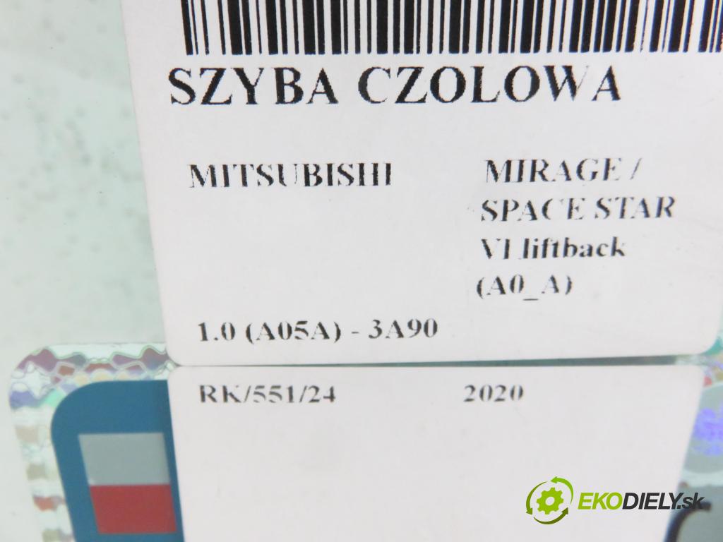 MITSUBISHI MIRAGE / SPACE STAR VI liftback (A0_A) HB 2020 52,00 1.0 12V R3 MIVEC 71 - 3A90 999,00 Okno čelná