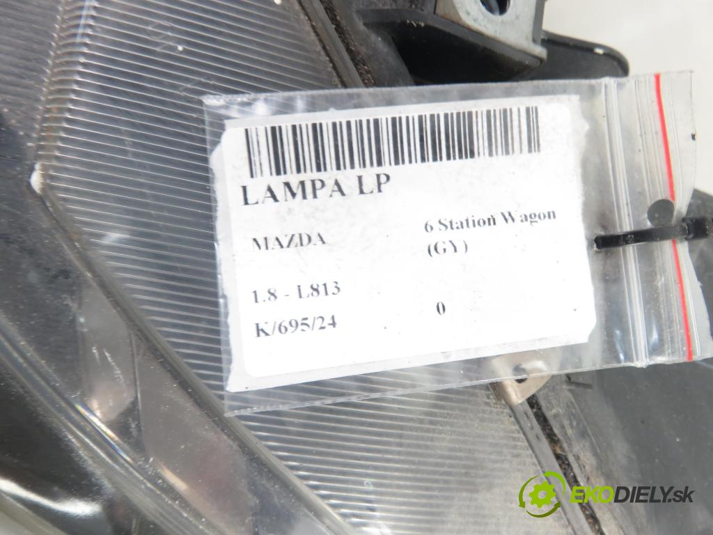 MAZDA 6 Station Wagon (GY) KOMBI 2006 88,00 1.8 - L813 1798,00 Svetlo LP F014003902
