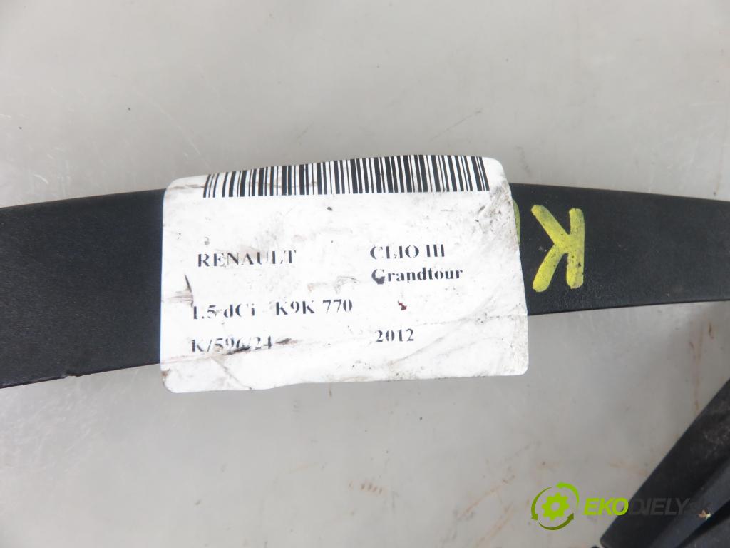 RENAULT CLIO Grandtour (KR0/1_) KOMBI 2012 55,00 1.5 dCi 75 - K9K 770 1461,00 RAMENO: stěrače zadní část 80012977B