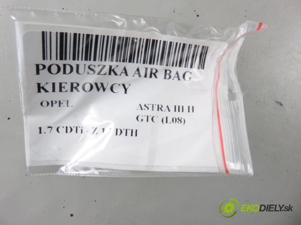 OPEL ASTRA H GTC (L08) HB 2007 74,00 1.7 CDTi - Z 17 DTH 1686,00 AirBag air BAG volantu 13111344