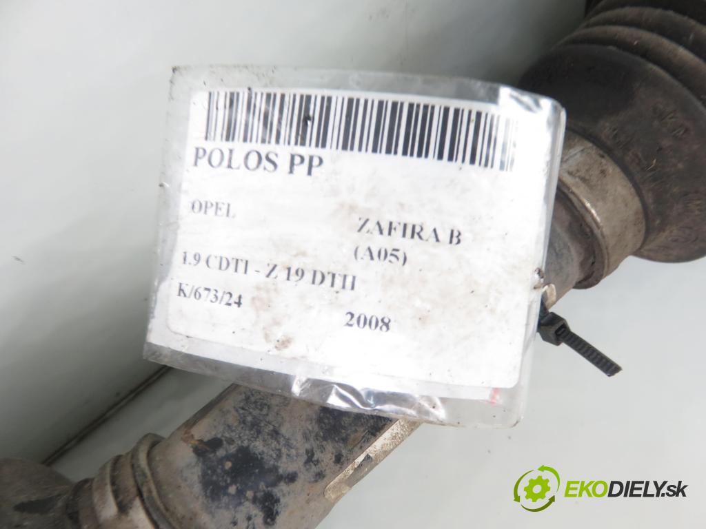 OPEL ZAFIRA B (A05) MINIVAN 2008 110,00 1.9 CDTI 150 - Z 19 DTH 1910,00 Poloos PP 13245905