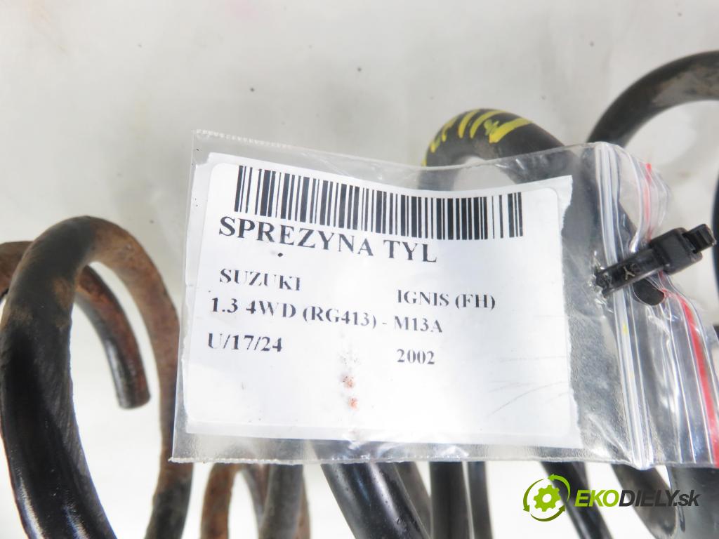 SUZUKI IGNIS (FH) HB 2002 61,00 1.3 4WD 83 (RG413) - M13A 1328,00 Pružina zadné 