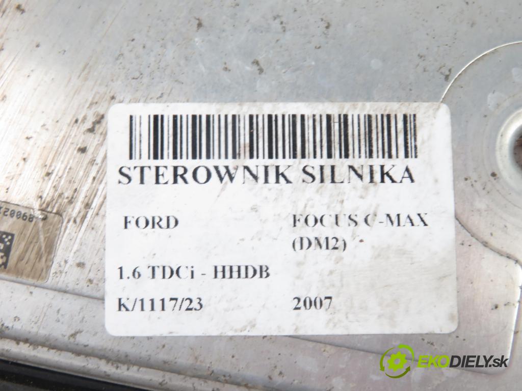 FORD FOCUS C-MAX (DM2) HB 2007 66,00 1.6 TDCi 90 - HHDB 1560,00 Riadiaca jednotka Motor 6M5112A650NB ; 0281011701