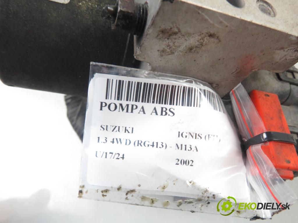 SUZUKI IGNIS (FH) HB 2002 61,00 1.3 4WD 83 (RG413) - M13A 1328,00 Pumpa ABS AC045001834 (Pumpy ABS)