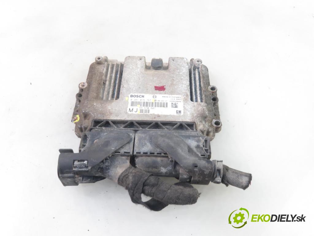 OPEL ZAFIRA B (A05) MINIVAN 2008 110,00 1.9 CDTI 150 - Z 19 DTH 1910,00 Riadiaca jednotka Motor 55570807MJ ; 0281015767