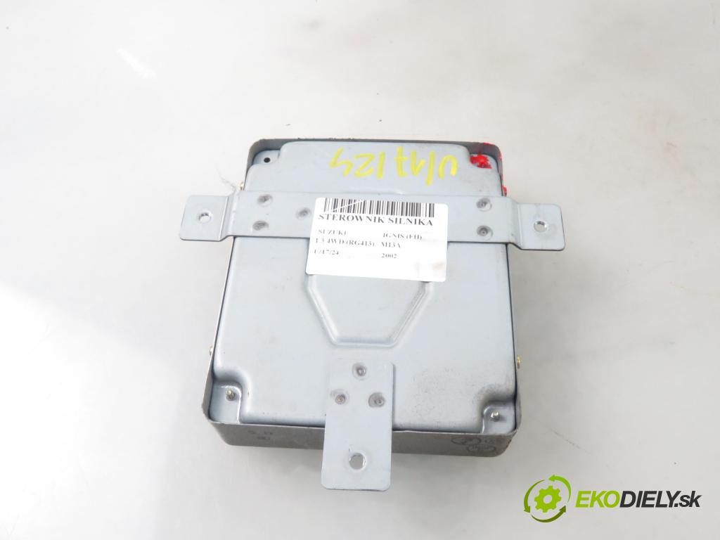 SUZUKI IGNIS (FH) HB 2002 61,00 1.3 4WD 83 (RG413) - M13A 1328,00 Riadiaca jednotka Motor 1122003202 ; 3392080GF