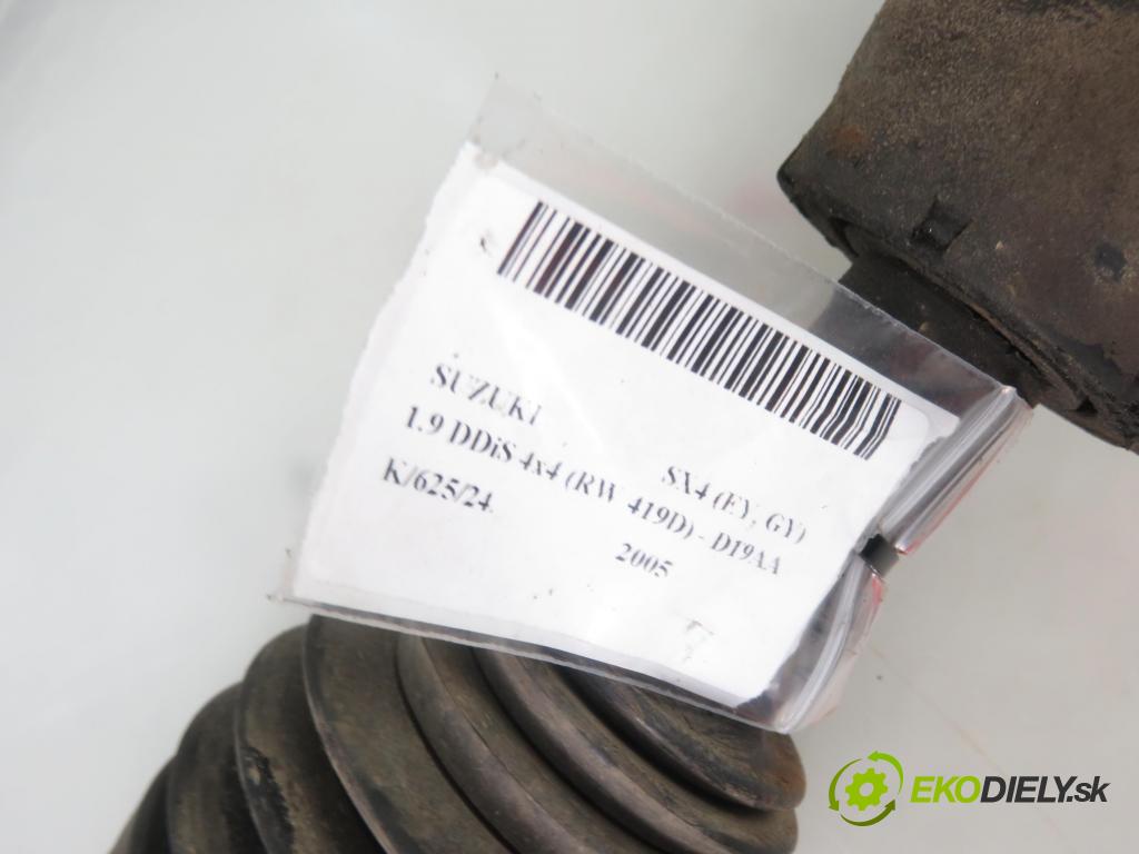 SUZUKI SX4 (EY, GY) HB 2005 88,00 1.9 DDiS 4x4 (RW 419D) - D19AA 1910,00 Poloos PP