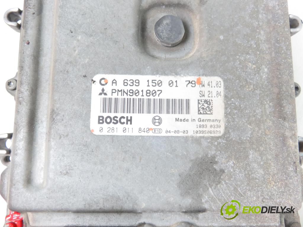 SMART FORFOUR (454) HB 2004 70,00 1.5 CDI 95 1493,00 Riadiaca jednotka Motor 0281011840 ; A6391500179