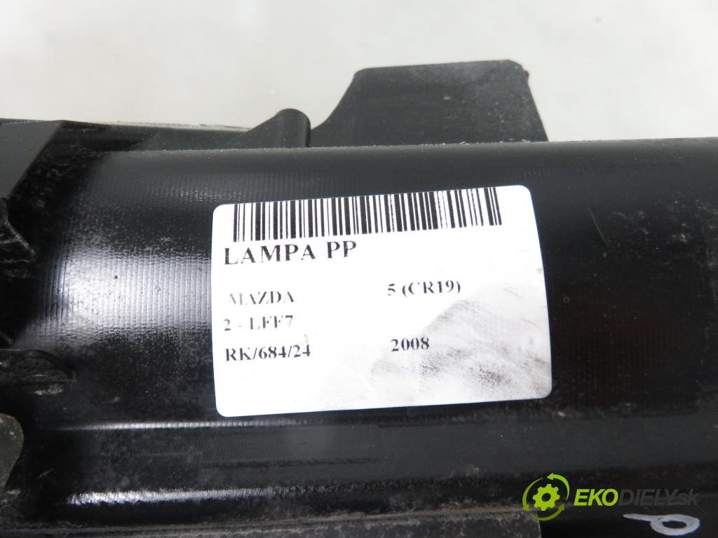 MAZDA 5 (CR19) MINIVAN 2008 107,00 2 - LFF7 1999,00 Svetlo PP