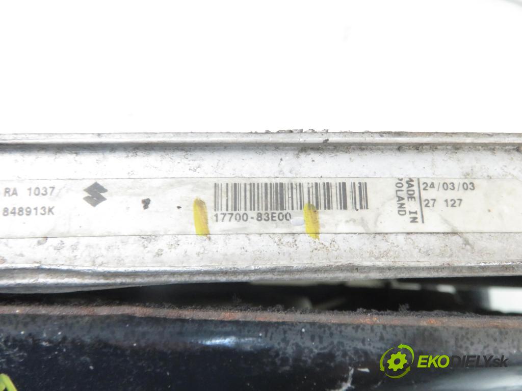 SUZUKI IGNIS (FH) HB 2002 61,00 1.3 4WD 83 (RG413) - M13A 1328,00 Ventilátor chladič vody 1680003740 ; 1770083E00