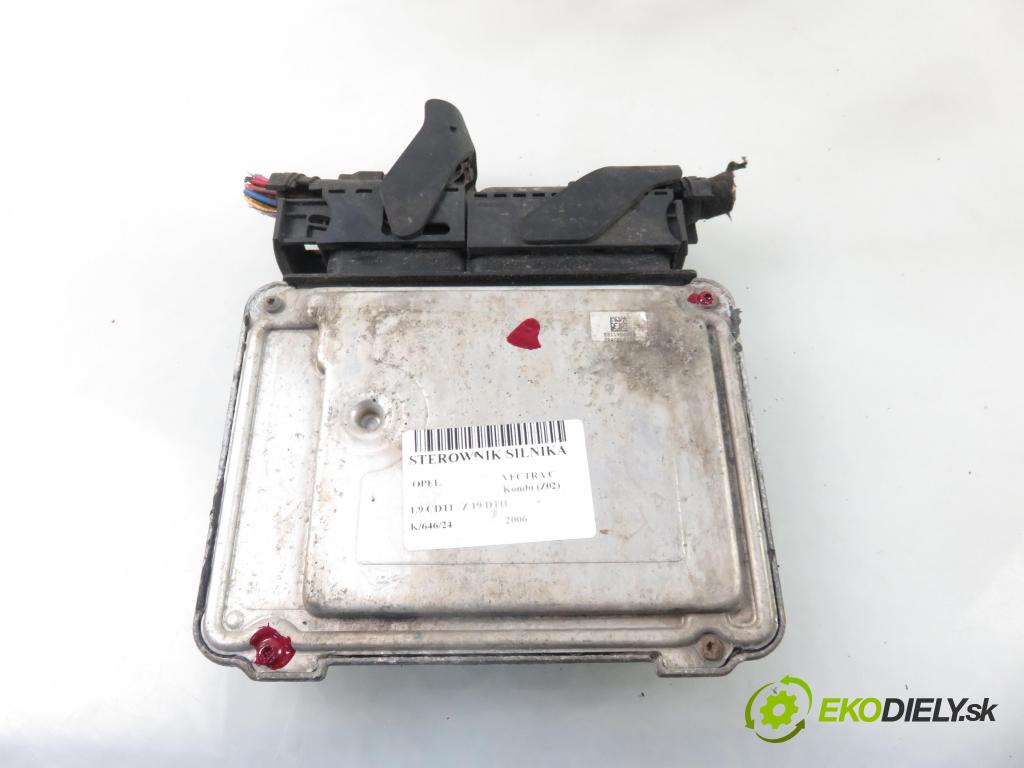OPEL VECTRA C Kombi (Z02) KOMBI 2006 110,00 1.9 CDTI - Z 19 DTH 1910,00 Riadiaca jednotka Motor 55197150AD ; 0281012534