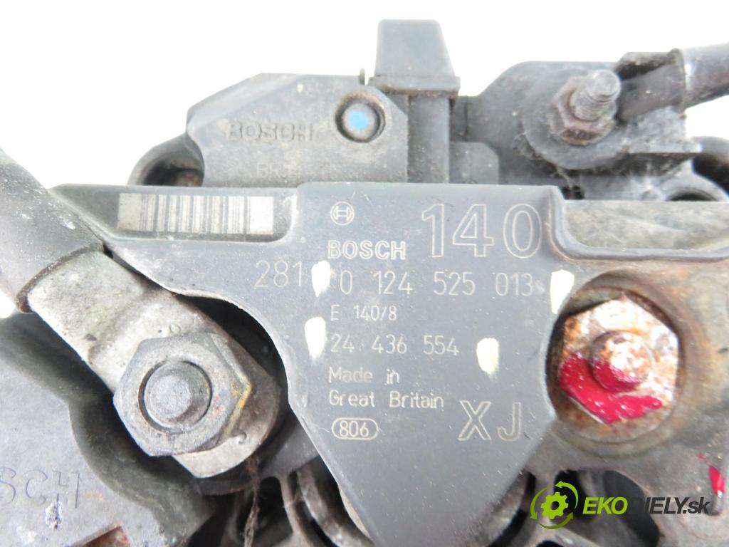 OPEL OMEGA B Kombi (V94) KOMBI 2001 155,00 3.0 V6 - 211 X 30 XE 2962,00 Alternátor 24436554 ; 0124525013 (Alternátory)