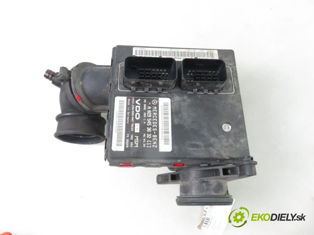 MERCEDES-BENZ KLASA A (W168) HB 2000 60,00 1.4 A 140 82 - M 166.940 1397,00 Riadiaca jednotka Motor A0295453632 ; 412250005007 ; A1681404000
