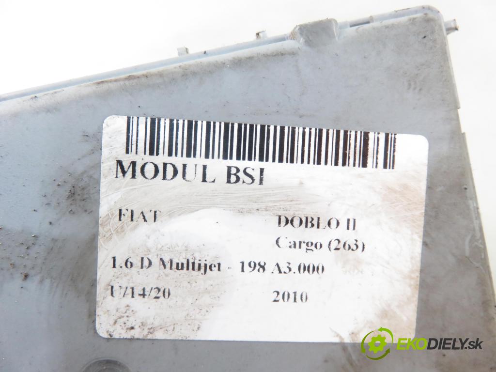 FIAT DOBLO Cargo (263_) FURGON 2010 77,00 1.6 D Multijet - 198 A3.000 1598,00 MODUL BSI 00518115150