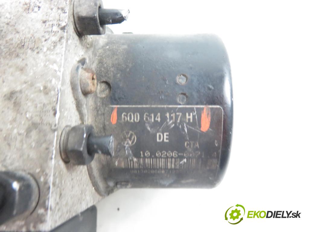 VW POLO (9N_) HB 2002 55,00 1.4 TDI PD 75 - AMF 1422,00 Pumpa ABS 6Q0907379L ; 10096003323 ; 6Q0614117H (Pumpy ABS)