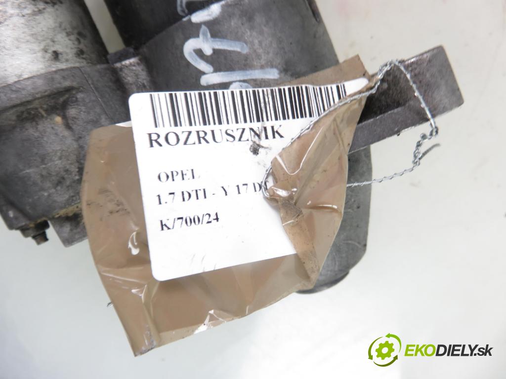 OPEL CORSA C (X01) HB 2002 55,00 1.7 DTI - Y 17 DT 1686,00 Štartér S114829B (Štartéry)